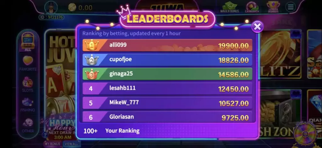 Wager Bonus Hour